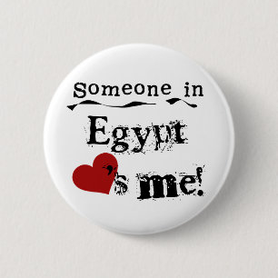Someone In Egypt Loves Me 6 Cm Round Badge