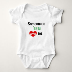 Someone in Iran loves me  Baby Bodysuit