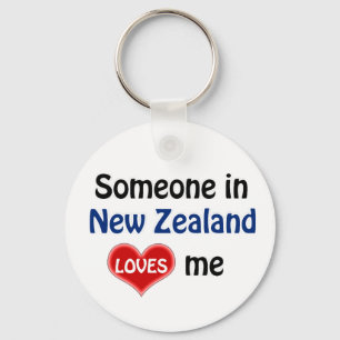 Someone in New Zealand Loves Key Ring