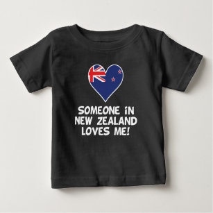 Someone In New Zealand Loves Me Baby T-Shirt