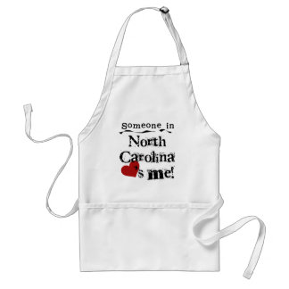 Someone In North Carolina Loves Me Standard Apron