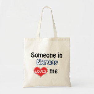 Someone in Norway loves me Tote Bag