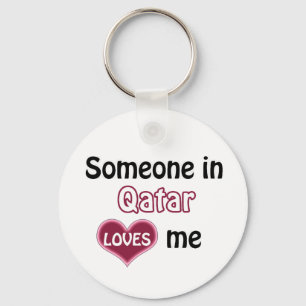 Someone in Qatar Loves Key Ring