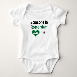 Someone in Rotterdam loves me Baby Bodysuit