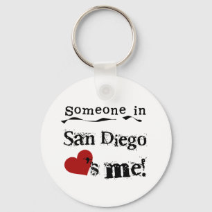 Someone in San Diego Key Ring