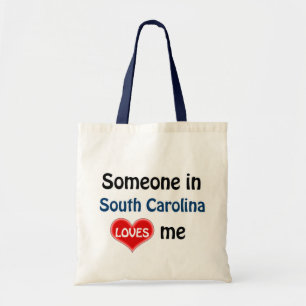 Someone in South Carolina loves me Tote Bag