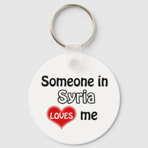 Someone in Syria Loves me Key Ring