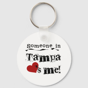 Someone in Tampa Key Ring