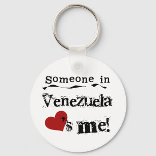 Someone In Venezuela Loves Me Key Ring