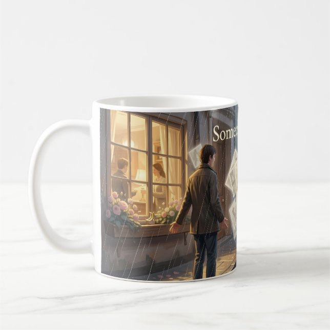 Someone Like You Rainy Memory Street Mug (Left)