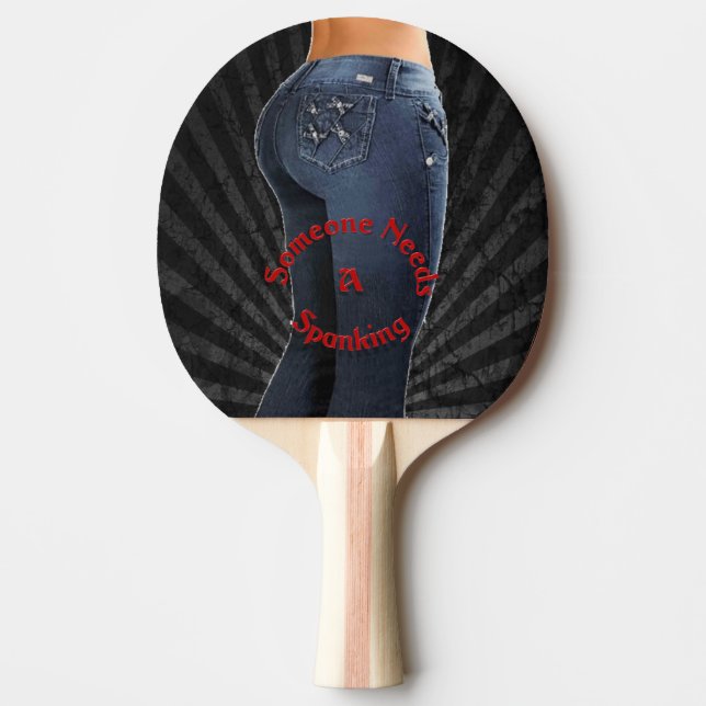 Someone Needs A Spanking (Girl Version) Paddle (Front)