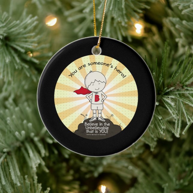 Someone’s Hero Ceramic Tree Decoration (Tree)