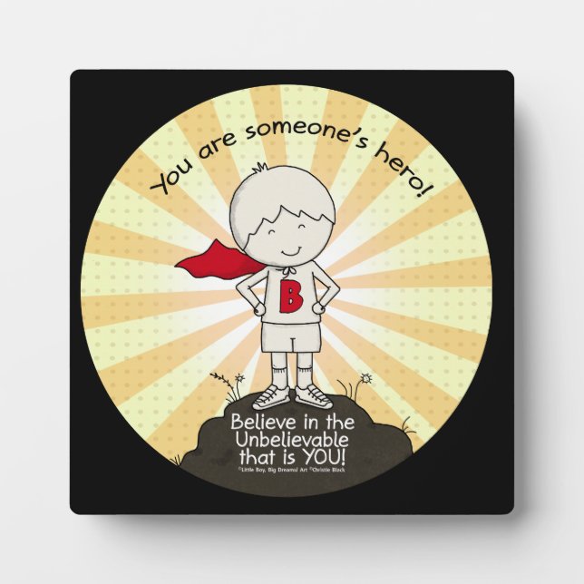 Someone’s Hero Plaque (Front)