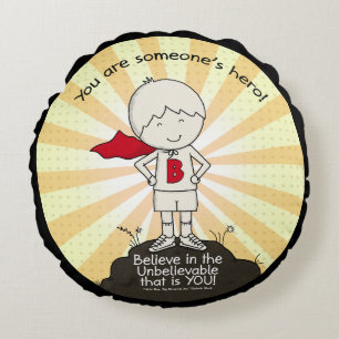 Someone’s Hero Round Cushion