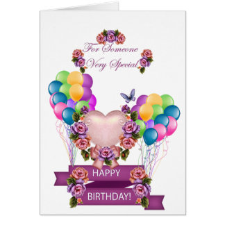 Someone Special Birthday Card