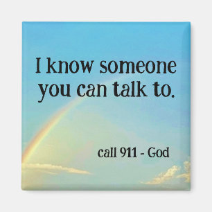 Someone to Talk To Magnet