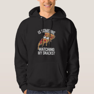 Someone Watching My Snacks Funny Government Survei Hoodie