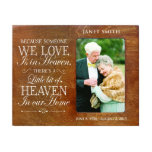 Someone We Love Walnut Memorial Picture Frame<br><div class="desc">LifeSong Milestones offers a large selection of memorial sympathy picture frames in different colours with many verses to suit each individuals taste. Make any day even more complete from beginning to end by including the perfect remembrance memorial gift. We have created a memorial picture frames that you will cherish for...</div>