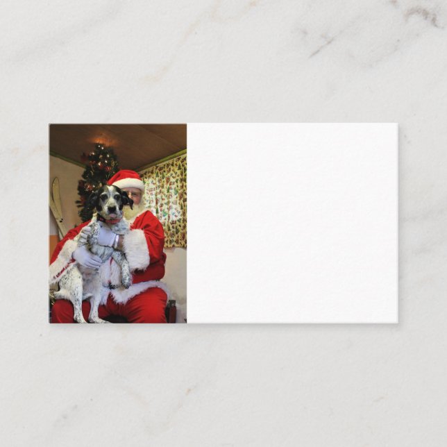 Someone's Getting Coal for Christmas Business Card (Front)