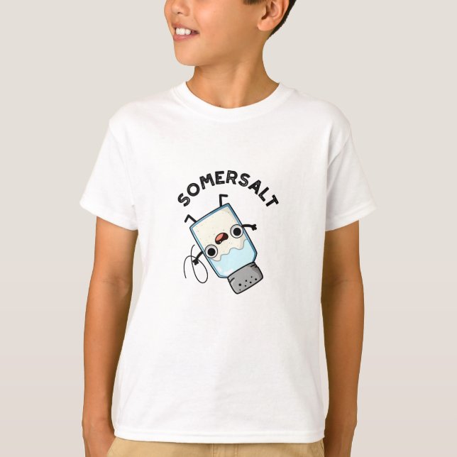 Somersalt Funny Somersault Salt Pun  T-Shirt (Front)