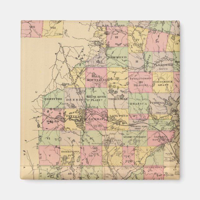 Somerset Co, Maine Magnet (Front)