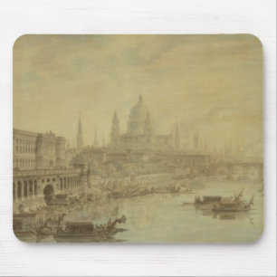 Somerset House, St. Paul's Cathedral and Blackfria Mouse Pad