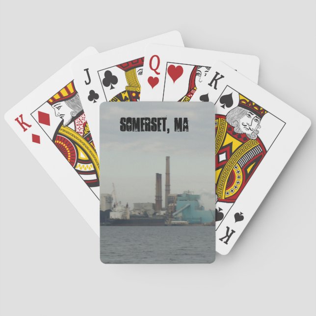 Somerset, MA Playing Cards (Back)