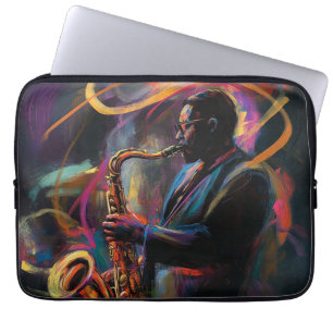 Something about a Saxophone…  Laptop Sleeve