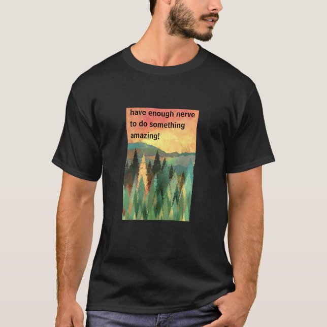 Something Amazing (dark) T-Shirt (Front)