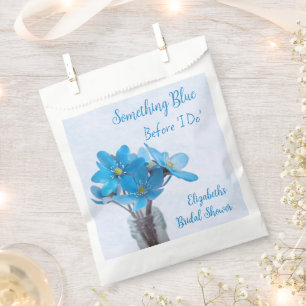 Something Blue Before I Do Bridal Shower Favour Bags
