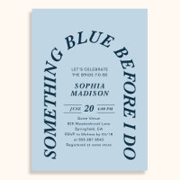 Something Blue Before I Do Bridal Shower
