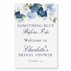Something Blue Before I Do Floral Bridal Shower