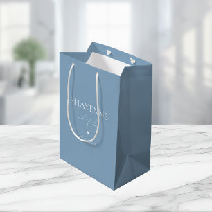 Something Blue Before I Do Maid of Honour Favour Medium Gift Bag