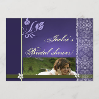Something Blue Bridal Shower Invitation