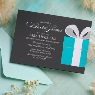 Something Blue Bridal Shower Invitation