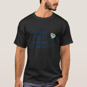 Something Blue Crew Bach Hen Party Matching Bride T-Shirt