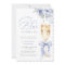 Something Blue Floral Bridal Shower Invitation