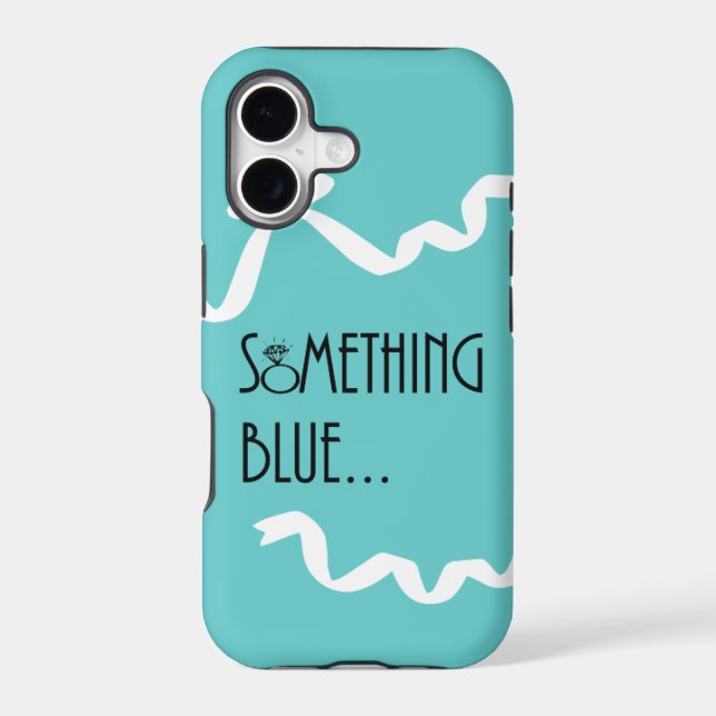 Something Blue iPhone Case (Back)