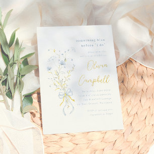 Something Blue Wildflower Bridal Shower