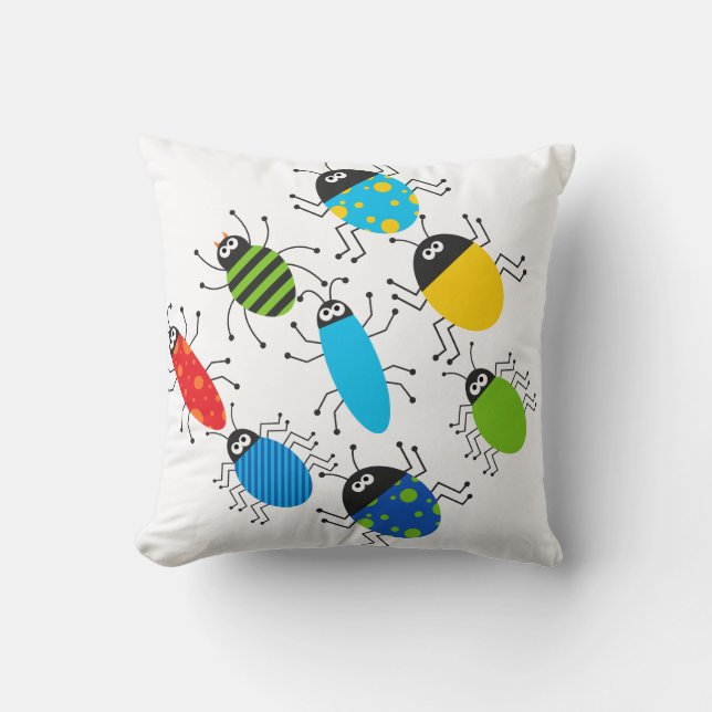 Something Buggy Going On Pillow (Front)