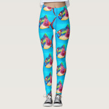 Something Fishy Fun Leggings