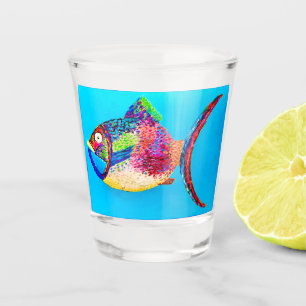 Something Fishy Shot Glass