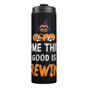 Something is Brewing Halloween Funny Thermal Tumbler