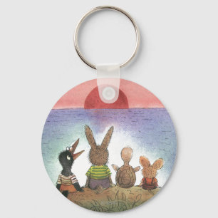 Something Red Key Ring
