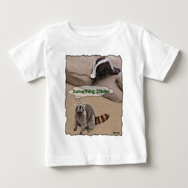 Something Stinks Baby T-Shirt (Front)
