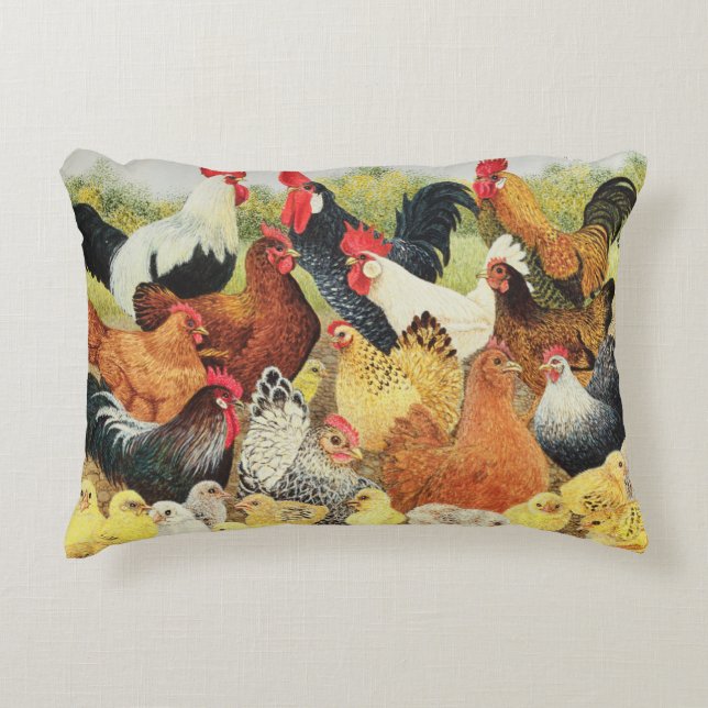 Something to Crow About Decorative Cushion (Front)