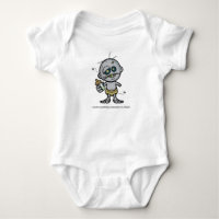 Something Undead in my Diaper Infant Creeper