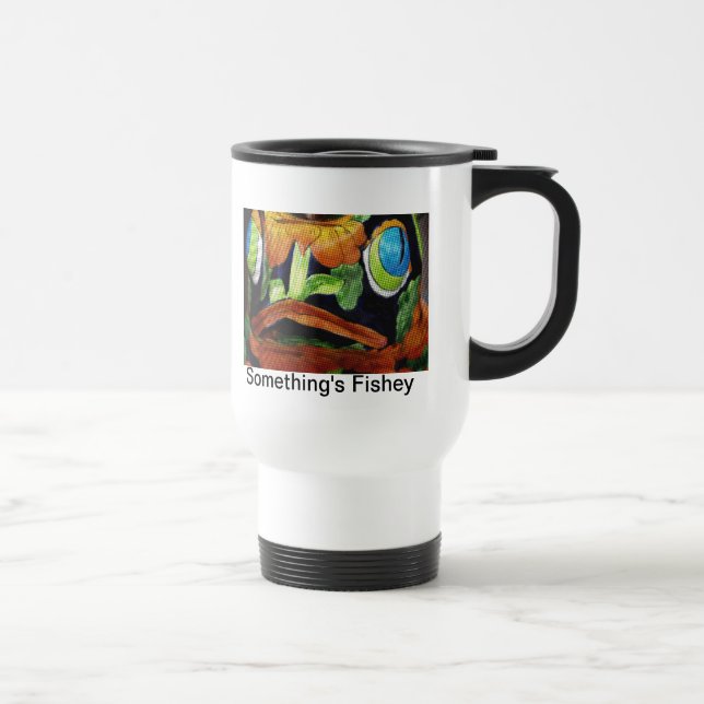 Something's Fishey Travel Mug (Right)