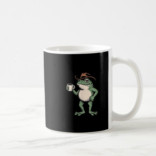 Sometimes I Just Be Fartin' Frog Meme Funny Frog F Coffee Mug (Right)