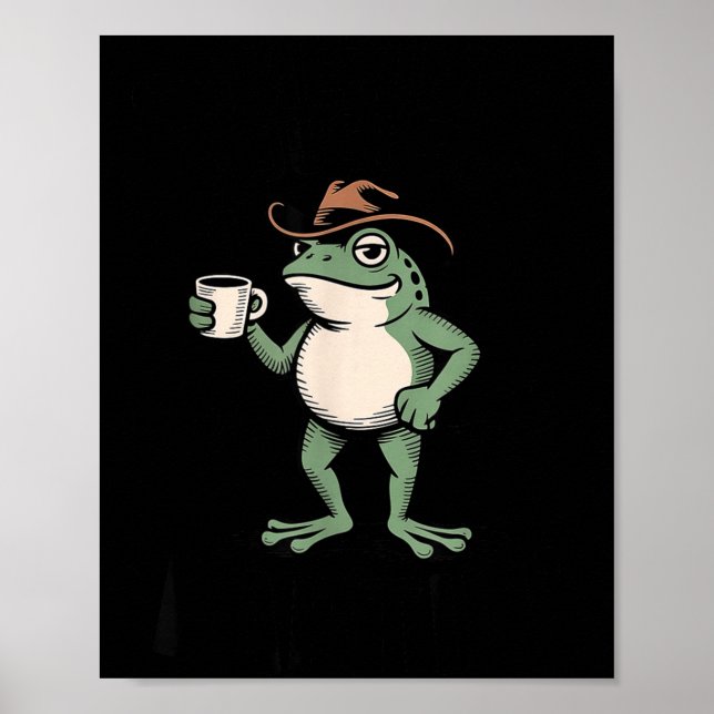 Sometimes I Just Be Fartin' Frog Meme Funny Frog F Poster (Front)